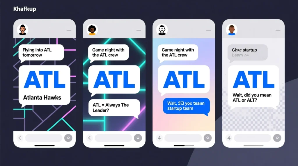 Examples of ATL in Conversation