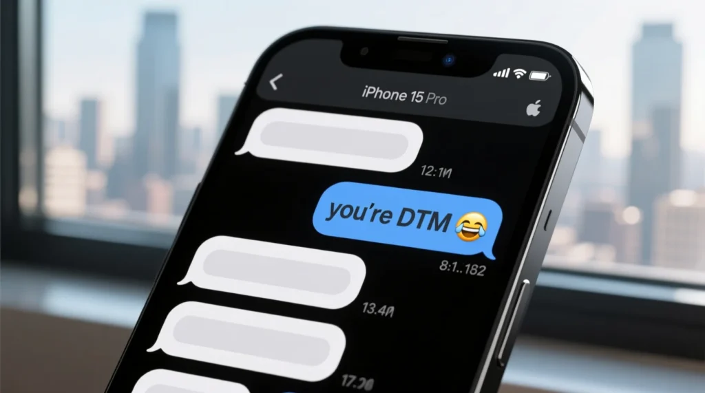 Examples of DTM in Conversation