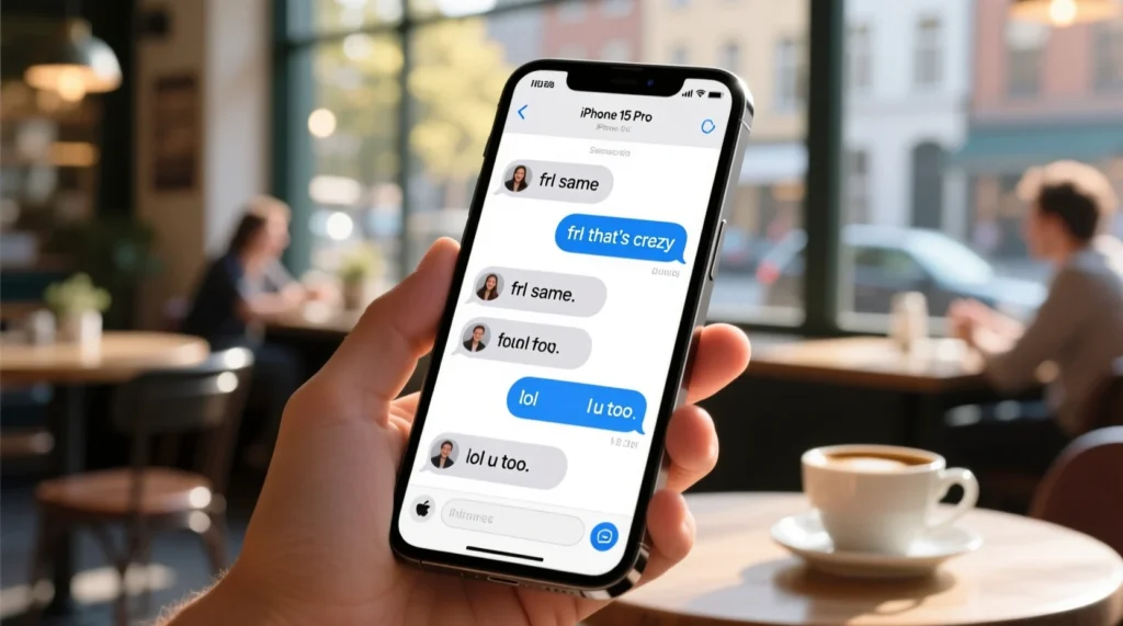 Examples of FRL in Conversation