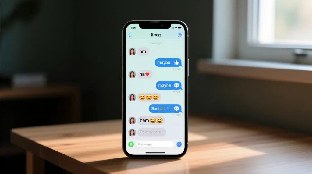 Examples of HM in Conversation