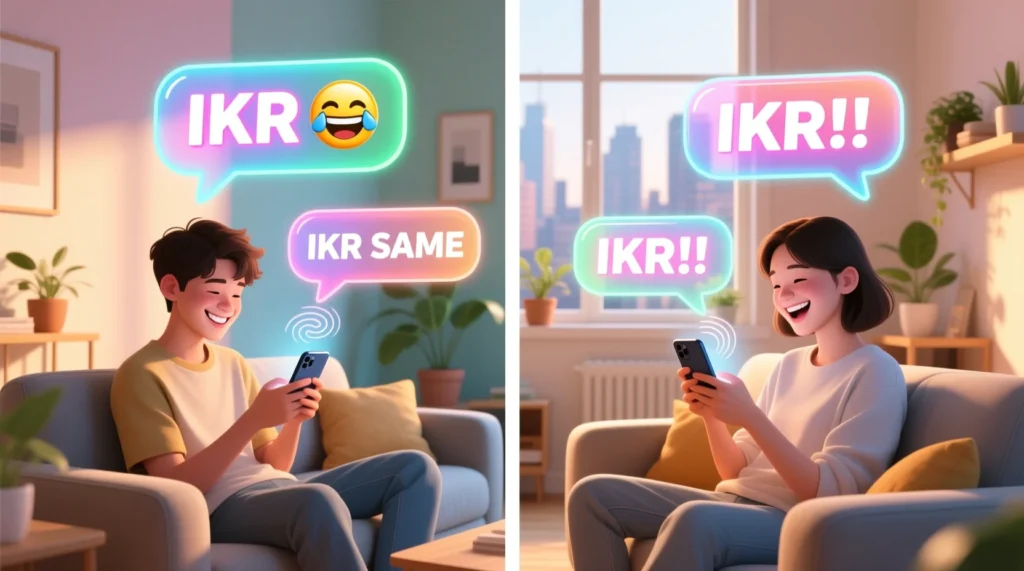 Examples of IKR in Conversation