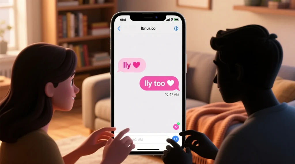 Examples of ILY in Conversation