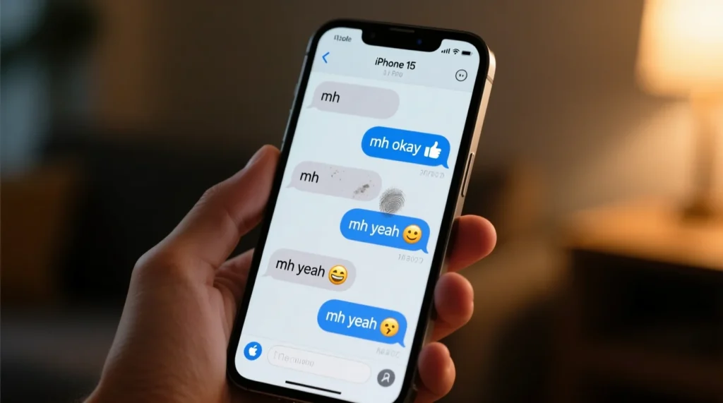 Examples of MH in Conversation