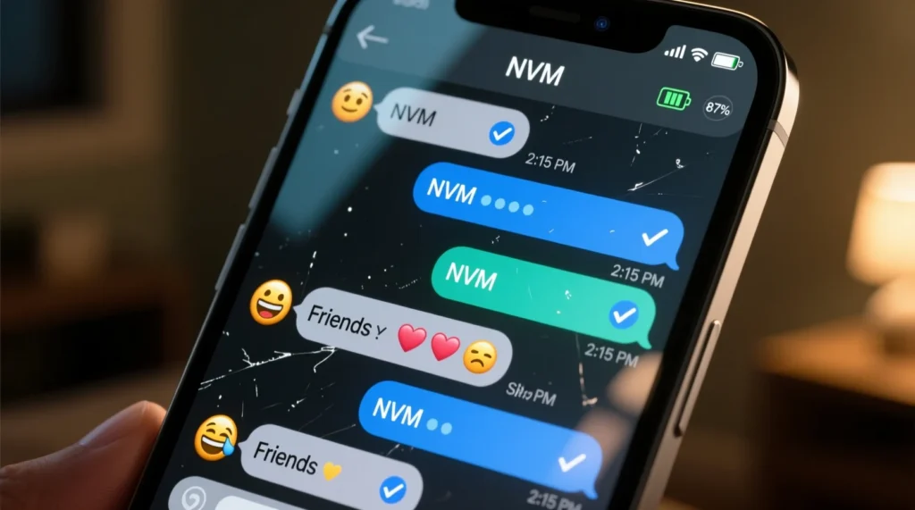 Examples of NVM in Conversation