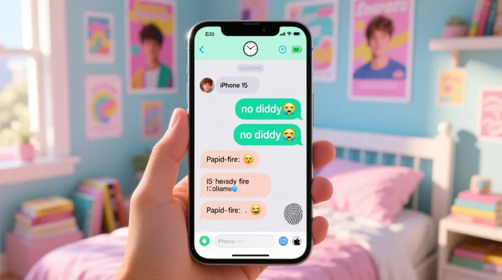 Examples of “No Diddy” in Conversation