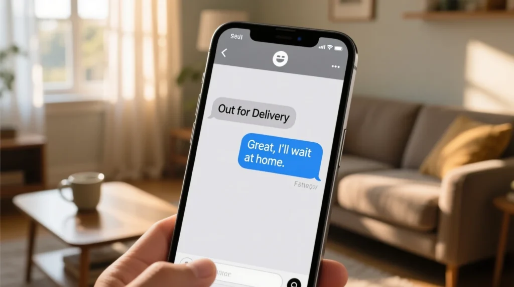 Examples of Out for Delivery in Real-Life Use