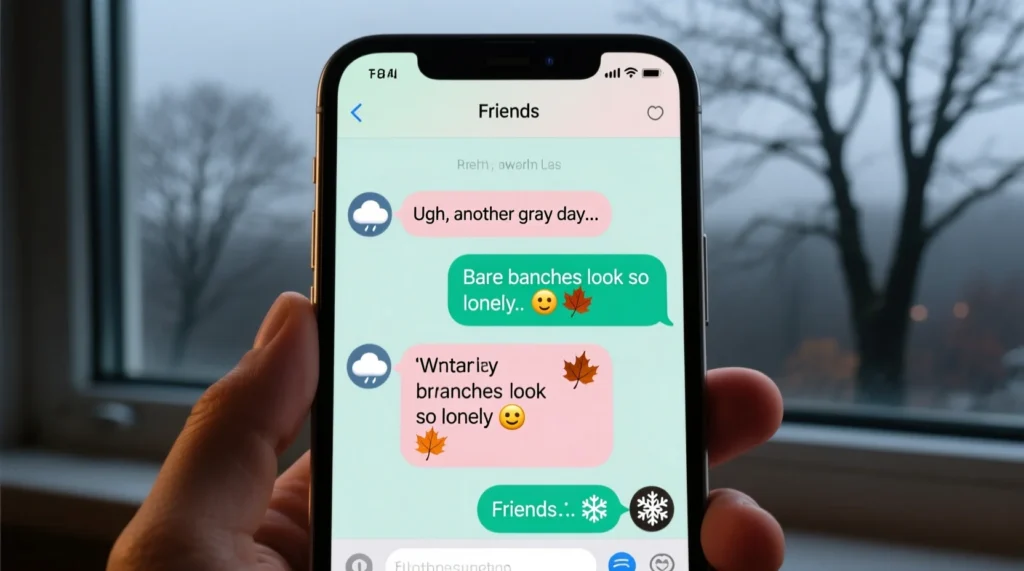 Examples of Stick Season in Conversation