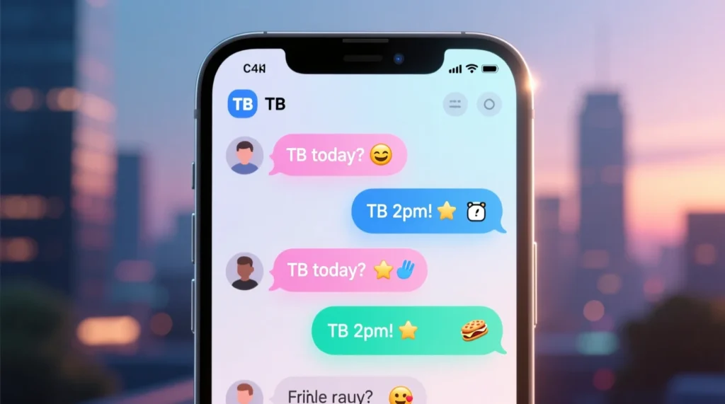 Examples of TB in Conversation