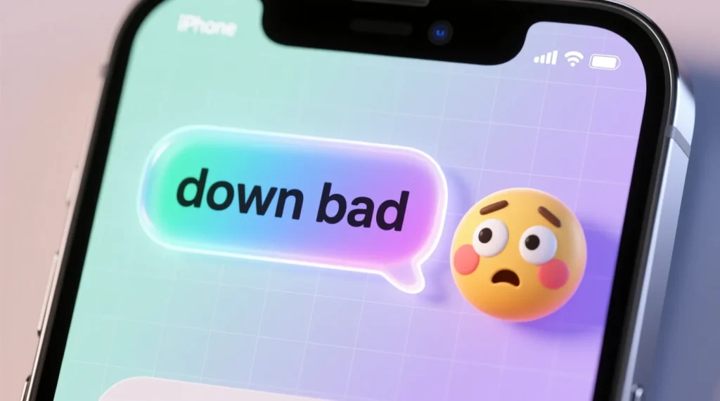 What Does “Down Bad” Mean
