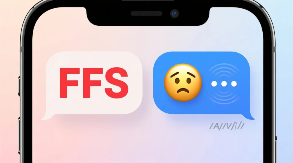 What Does FFS Mean in Text