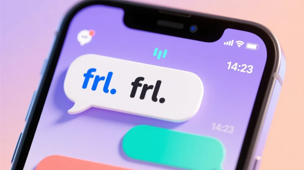 What Does FRL Mean in Text