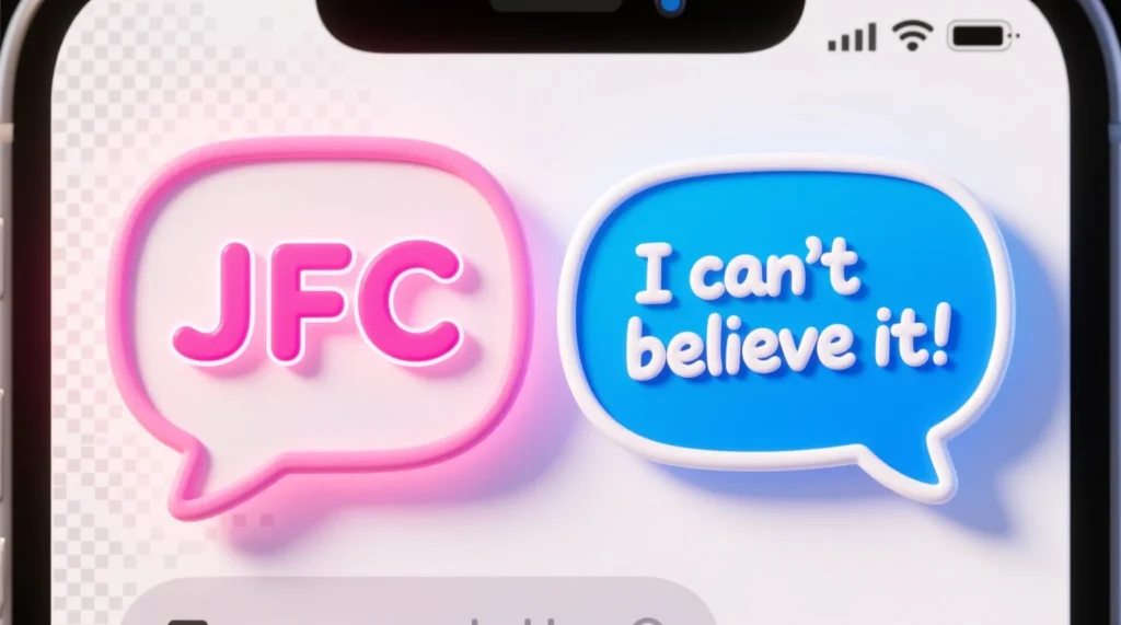 What Does JFC Mean in Text