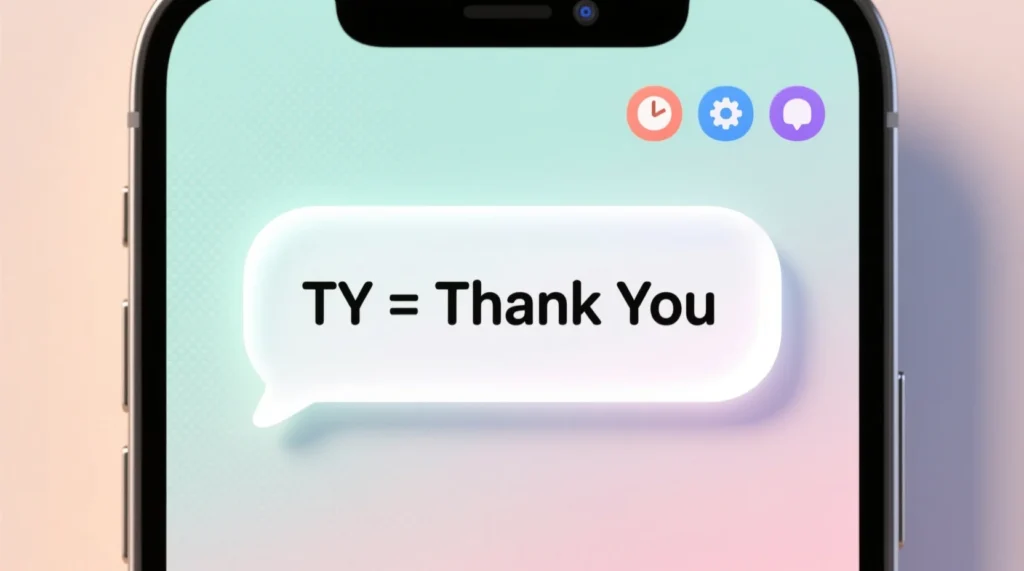 What Does TY Mean in Text