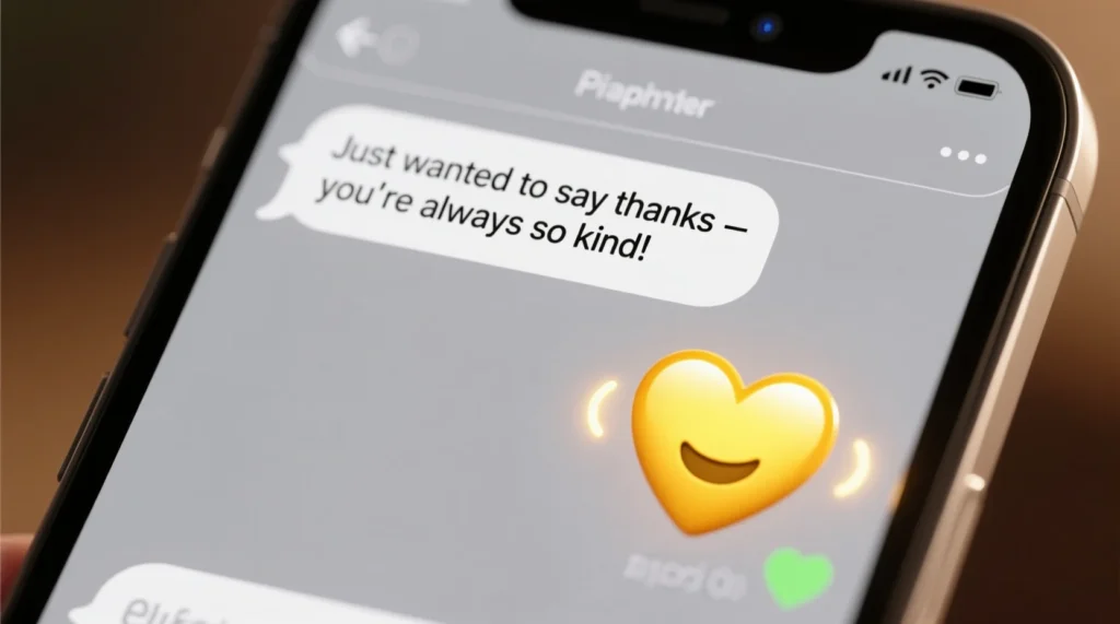 What Does a Yellow Heart Mean in Text