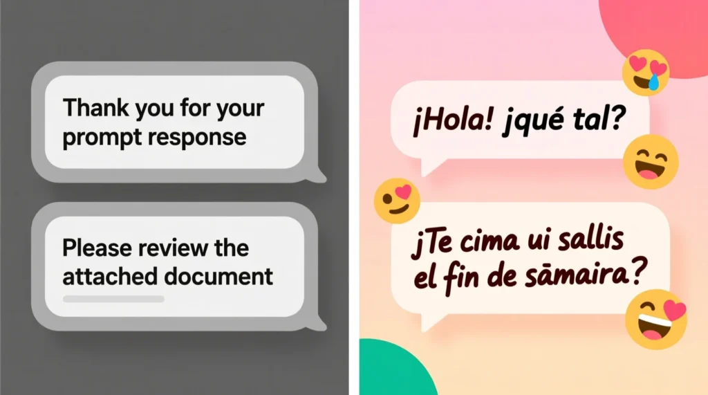 When to Use English or Spanish