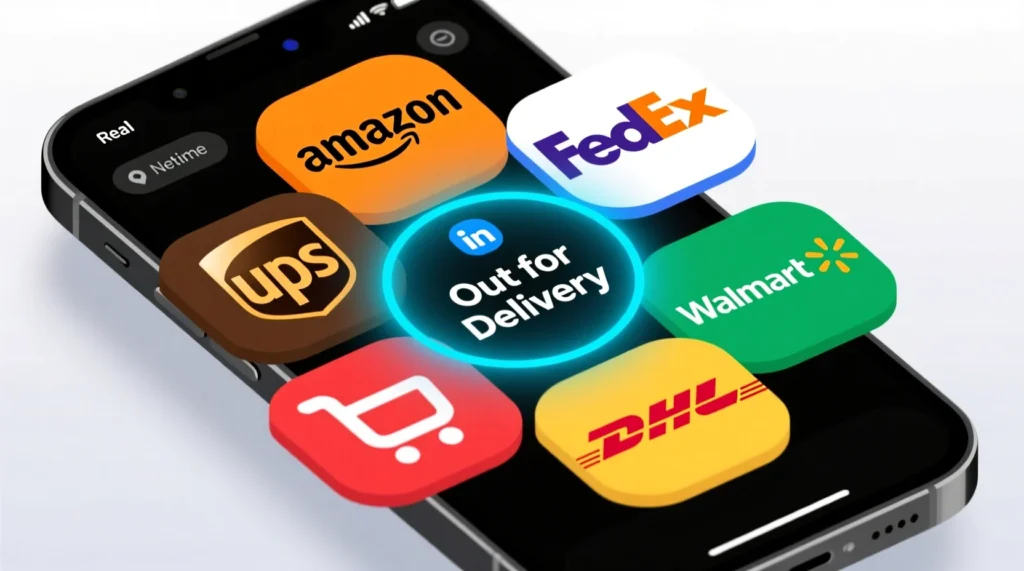 Where Is “Out for Delivery” Commonly Seen