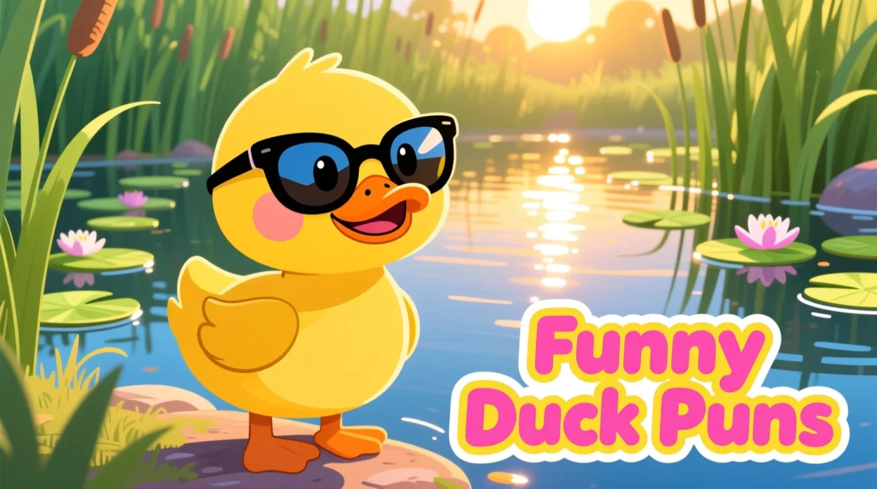funny duck puns
