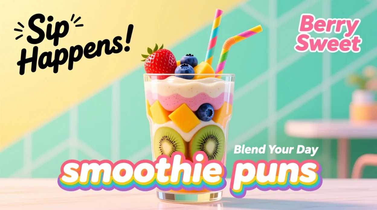 smoothie puns
