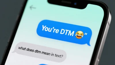 what does dtm mean in text