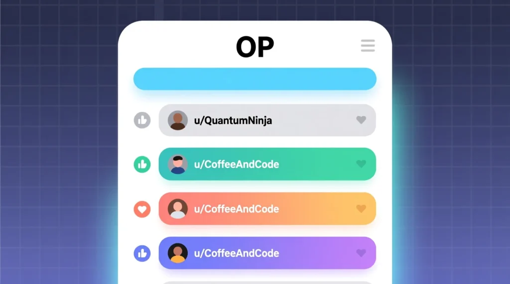 What Does OP Mean on Reddit