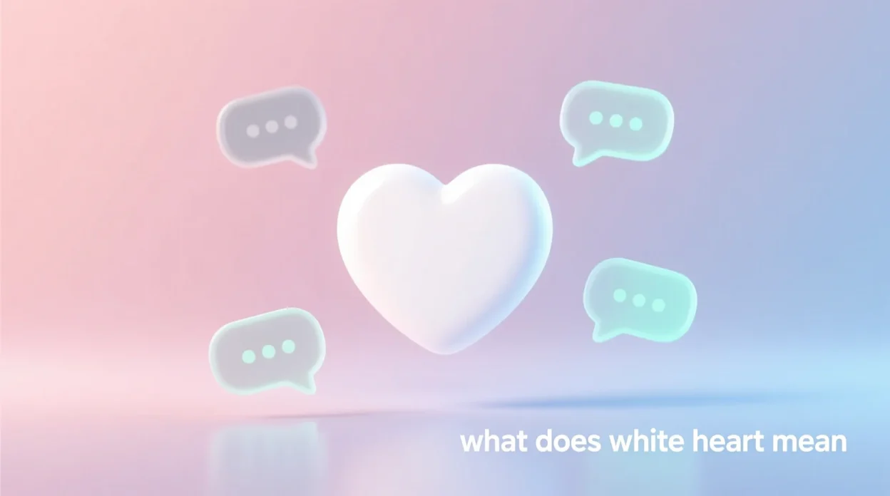 what does white heart mean