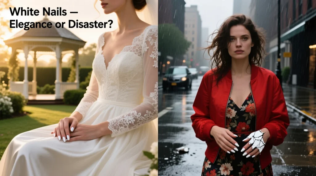 🕓 When to Use and When NOT to Use White Nail Polish