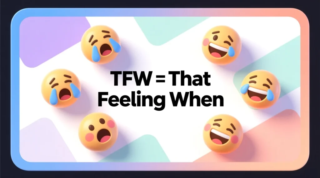 🧠 What Does TFW Mean in Text