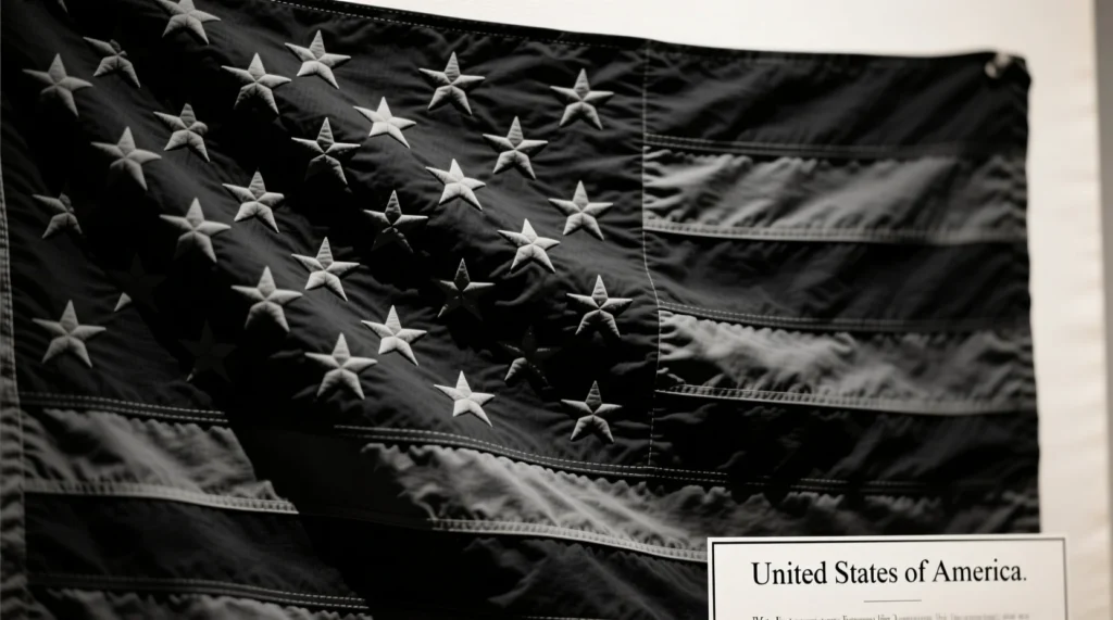 🧠 What Does a Black American Flag Mean