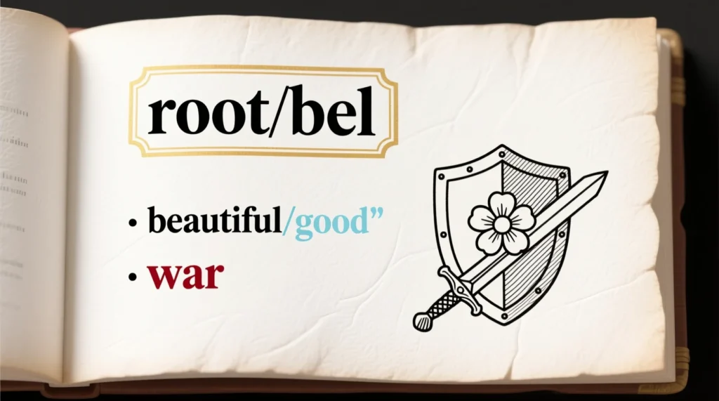 🧠 What Does the Root Bel Mean