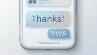 ywa meaning in text